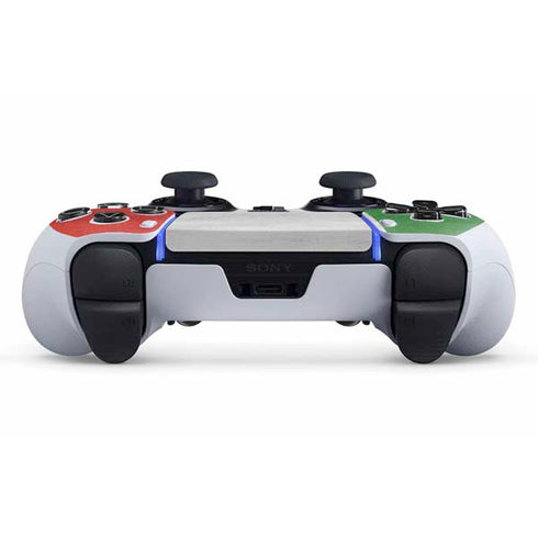 Italy Flag Distressed PS5 DualSense Edge Pro Controller Skin